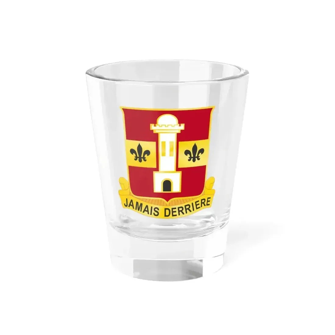 740th Antiaircraft Artillery Gun Battalion (U.S. Army) Shot Glass 1.5oz 1.5oz - Go Mug Yourself