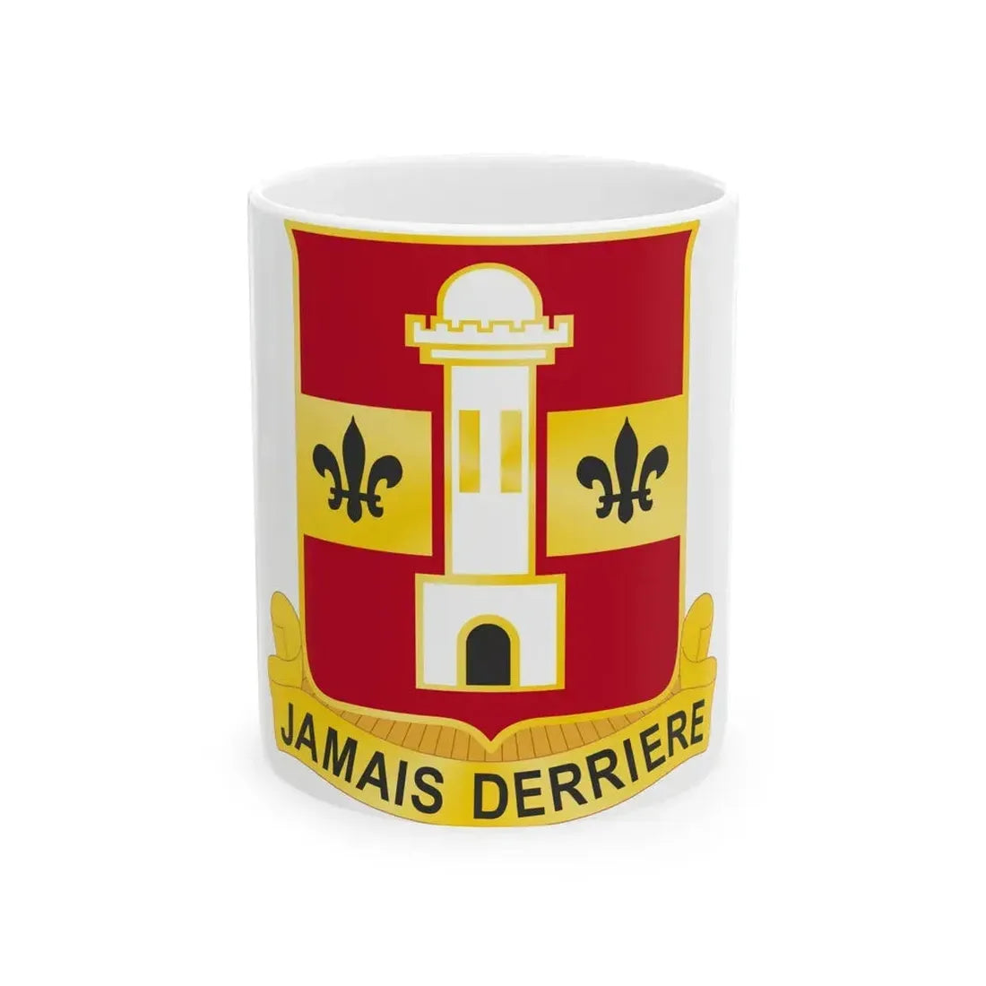 740th Antiaircraft Artillery Gun Battalion (U.S. Army) White Coffee Mug 11oz - Go Mug Yourself