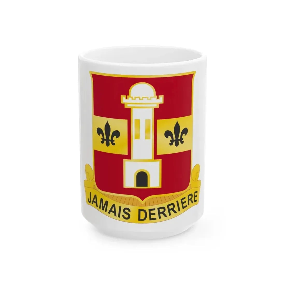740th Antiaircraft Artillery Gun Battalion (U.S. Army) White Coffee Mug 15oz - Go Mug Yourself