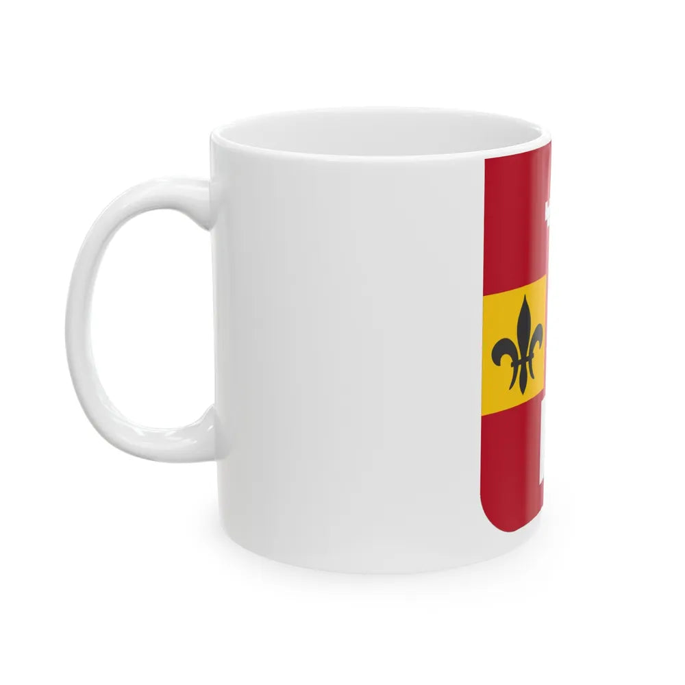 740th Antiaircraft Artillery Gun Battalion v2 (U.S. Army) White Coffee Mug-Go Mug Yourself