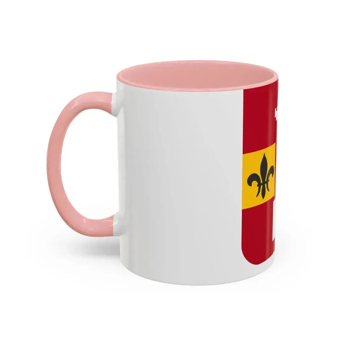 740th Antiaircraft Artillery Gun Battalion v2 (U.S. Army) Accent Coffee Mug - Go Mug Yourself