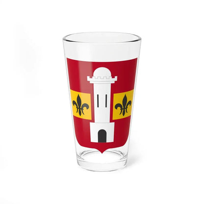 740th Antiaircraft Artillery Gun Battalion v2 (U.S. Army) Pint Glass 16oz 16oz - Go Mug Yourself