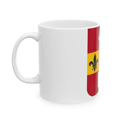 740th Antiaircraft Artillery Gun Battalion v2 (U.S. Army) White Coffee Mug - Go Mug Yourself