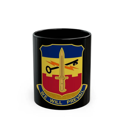 741 Engineer Battalion (U.S. Army) Black Coffee Mug-11oz-Go Mug Yourself