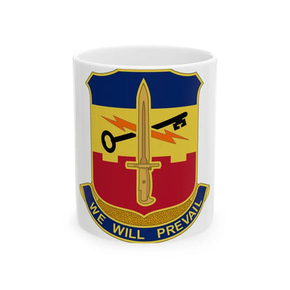 741 Engineer Battalion (U.S. Army) White Coffee Mug-11oz-Go Mug Yourself