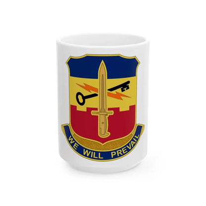 741 Engineer Battalion (U.S. Army) White Coffee Mug-15oz-Go Mug Yourself