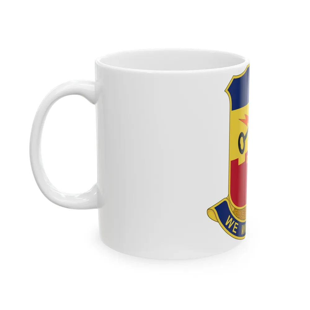 741 Engineer Battalion (U.S. Army) White Coffee Mug-Go Mug Yourself