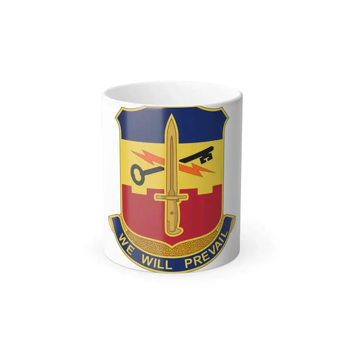 741 Engineer Battalion (U.S. Army) Color Changing Coffee Mug 11oz - Go Mug Yourself