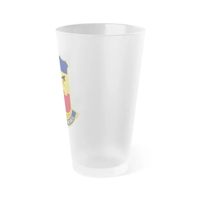 741 Engineer Battalion (U.S. Army) Frosted Pint Glass 16oz - Go Mug Yourself