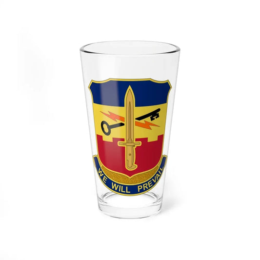 741 Engineer Battalion (U.S. Army) Pint Glass 16oz 16oz - Go Mug Yourself