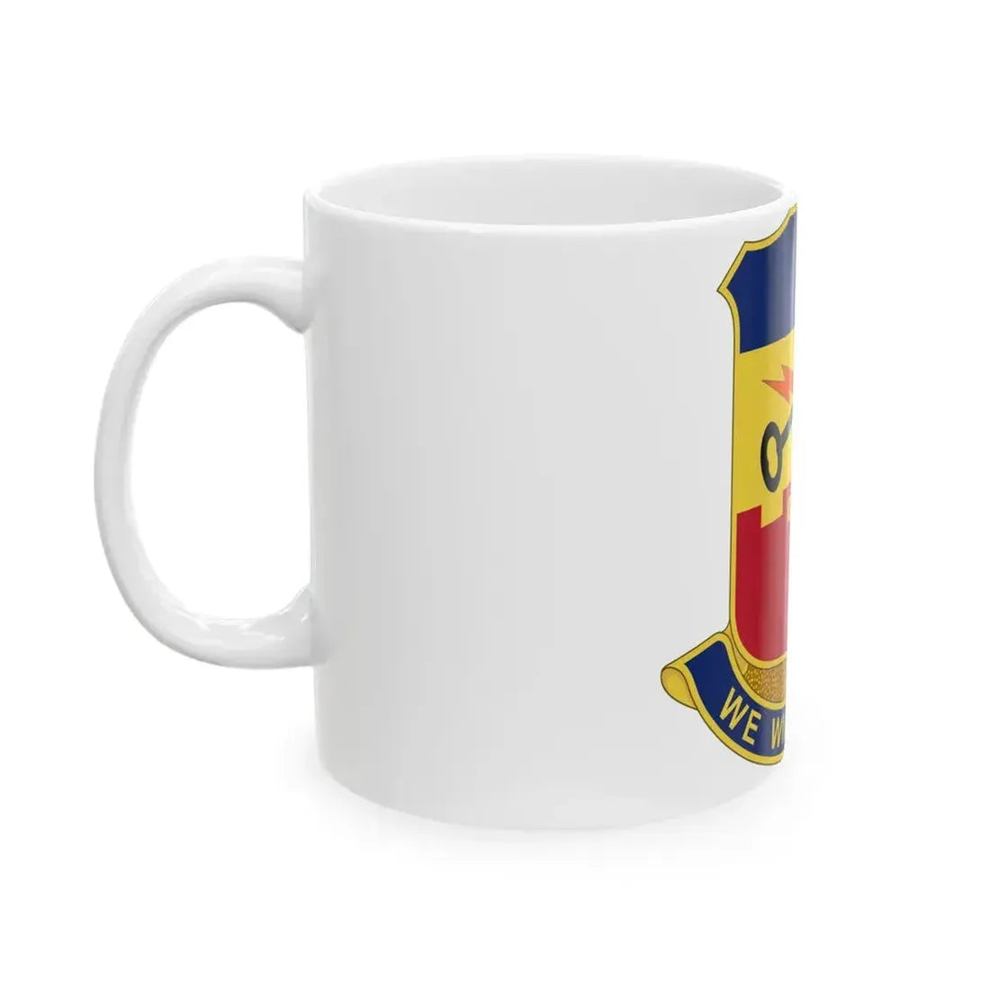 741 Engineer Battalion (U.S. Army) White Coffee Mug - Go Mug Yourself