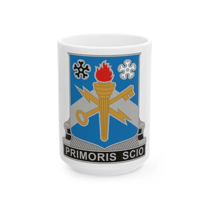 741 Military Intelligence Battalion (U.S. Army) White Coffee Mug-15oz-Go Mug Yourself