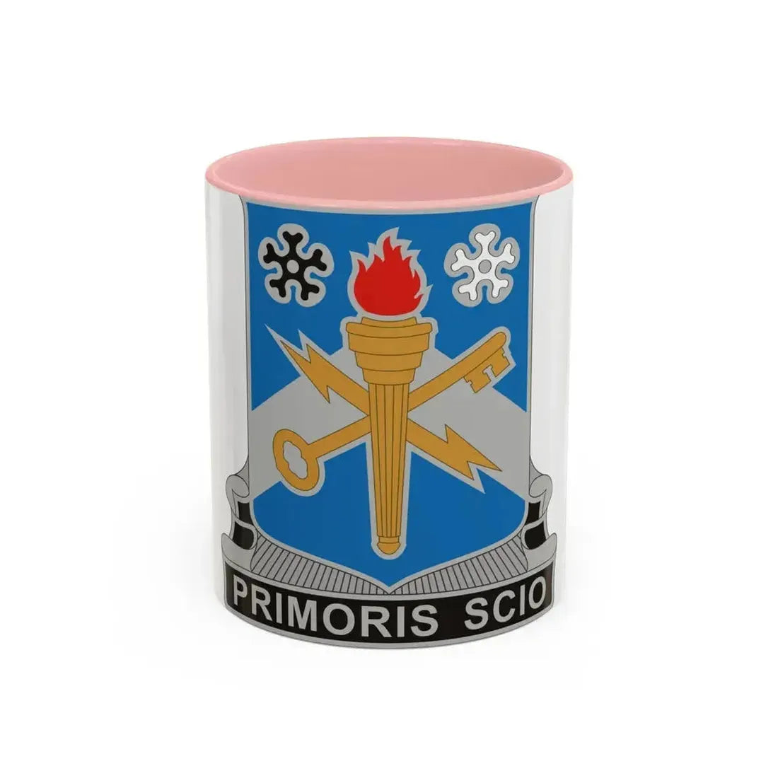 741 Military Intelligence Battalion (U.S. Army) Accent Coffee Mug 11oz Pink - Go Mug Yourself