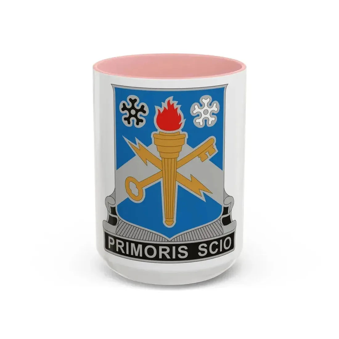 741 Military Intelligence Battalion (U.S. Army) Accent Coffee Mug 15oz Pink - Go Mug Yourself