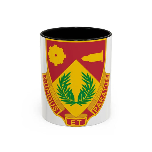 741 Ordnance Battalion (U.S. Army) Accent Coffee Mug 11oz Black - Go Mug Yourself