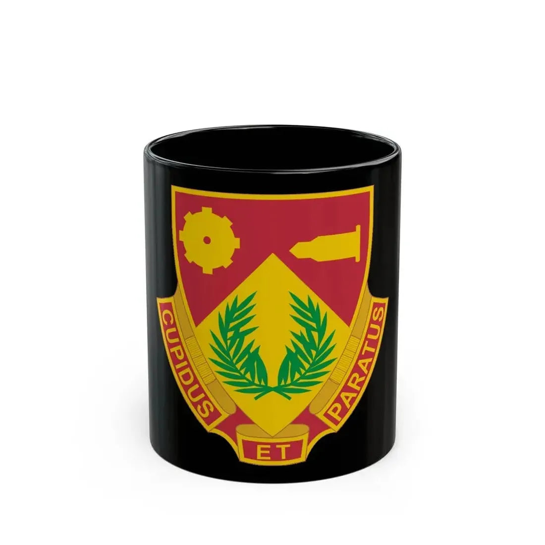 741 Ordnance Battalion (U.S. Army) Black Coffee Mug 11oz - Go Mug Yourself