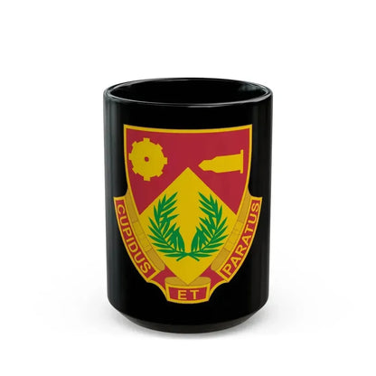 741 Ordnance Battalion (U.S. Army) Black Coffee Mug 15oz - Go Mug Yourself