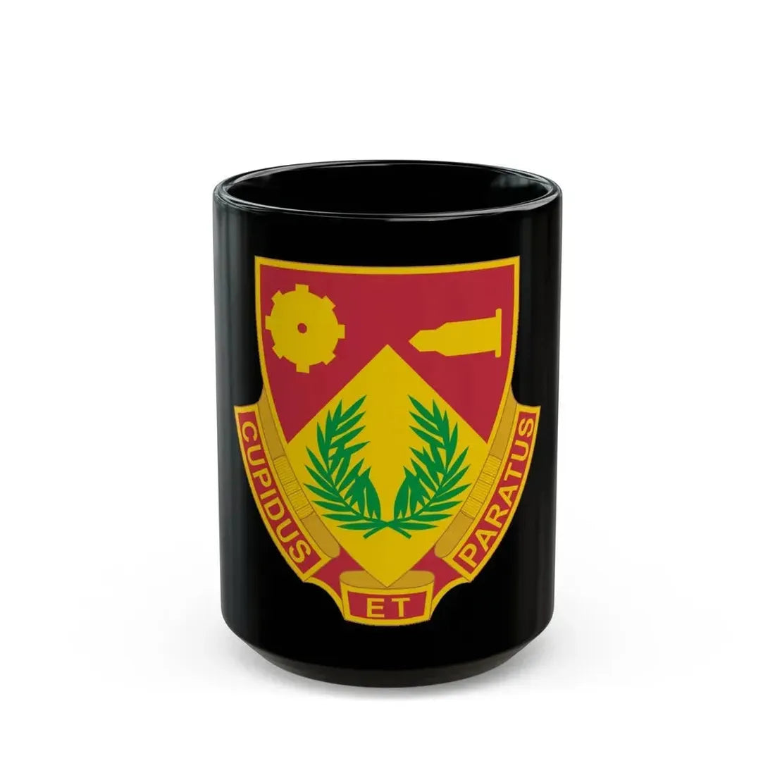 741 Ordnance Battalion (U.S. Army) Black Coffee Mug 15oz - Go Mug Yourself