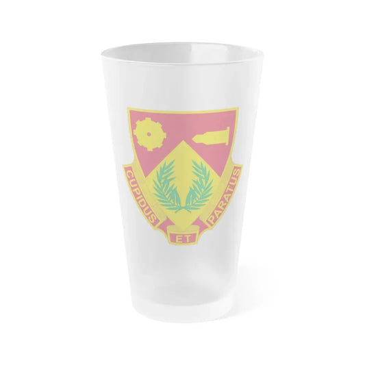 741 Ordnance Battalion (U.S. Army) Frosted Pint Glass 16oz 16oz Frosted - Go Mug Yourself