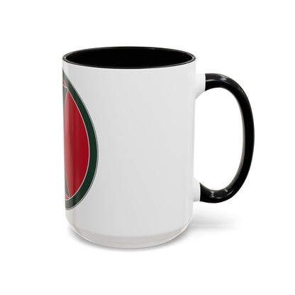 7 Infantry Division (U.S. Army) Accent Coffee Mug