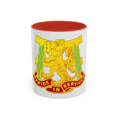66 Maintenance Battalion (U.S. Army) Accent Coffee Mug