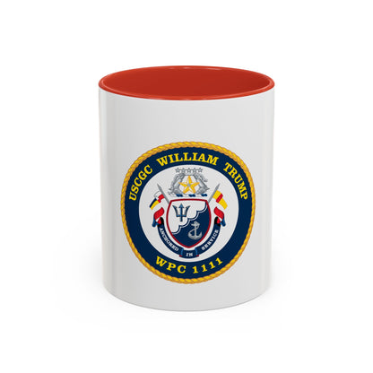 USCGC William Trump WPC 1111 (U.S. Coast Guard) Accent Coffee Mug