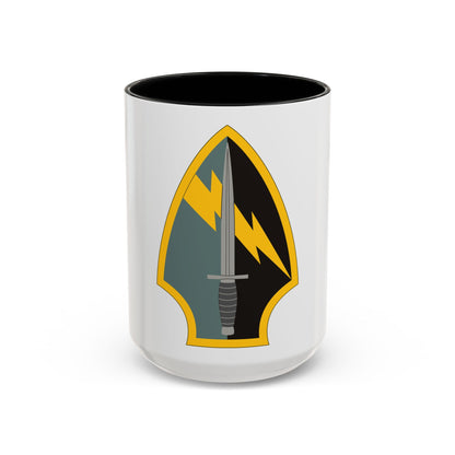 560 Battlefield Surveillance Brigade (U.S. Army) Accent Coffee Mug