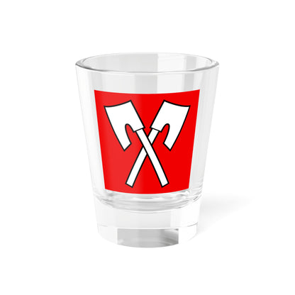 CHE Biel Flag (Switzerland) Shot Glass 1.5oz