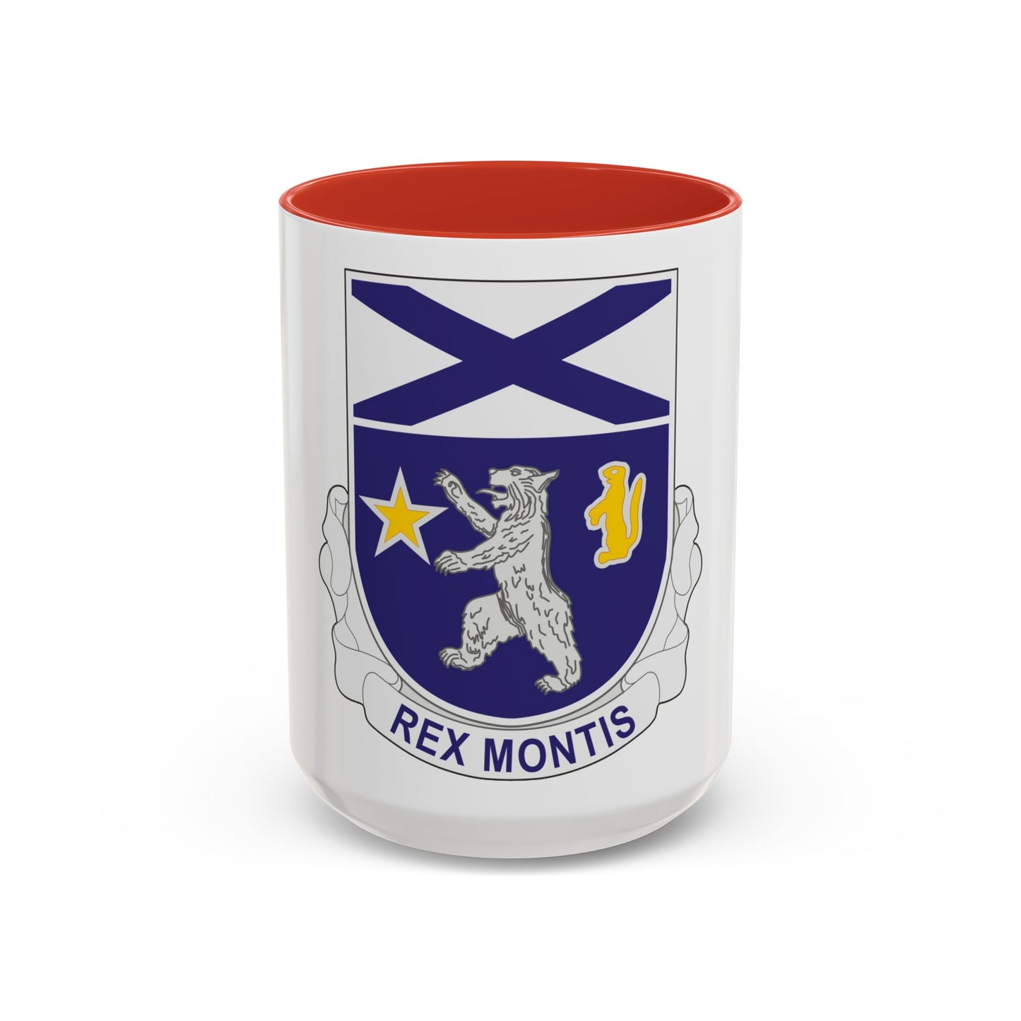 136th Infantry Regiment (U.S. Army) Accent Coffee Mug