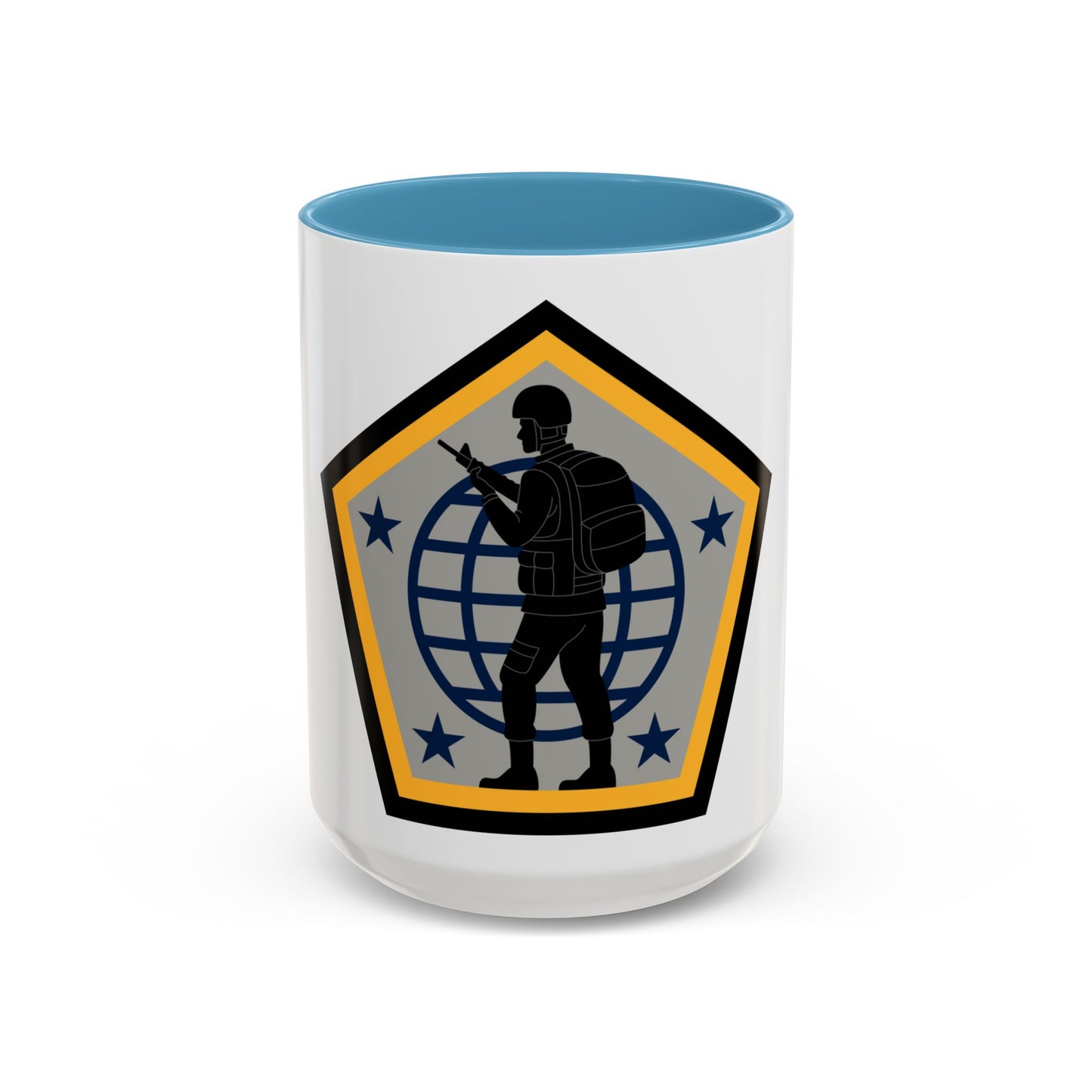 Human Resources Command (U.S. Army) Accent Coffee Mug