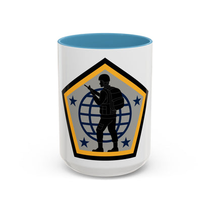 Human Resources Command (U.S. Army) Accent Coffee Mug