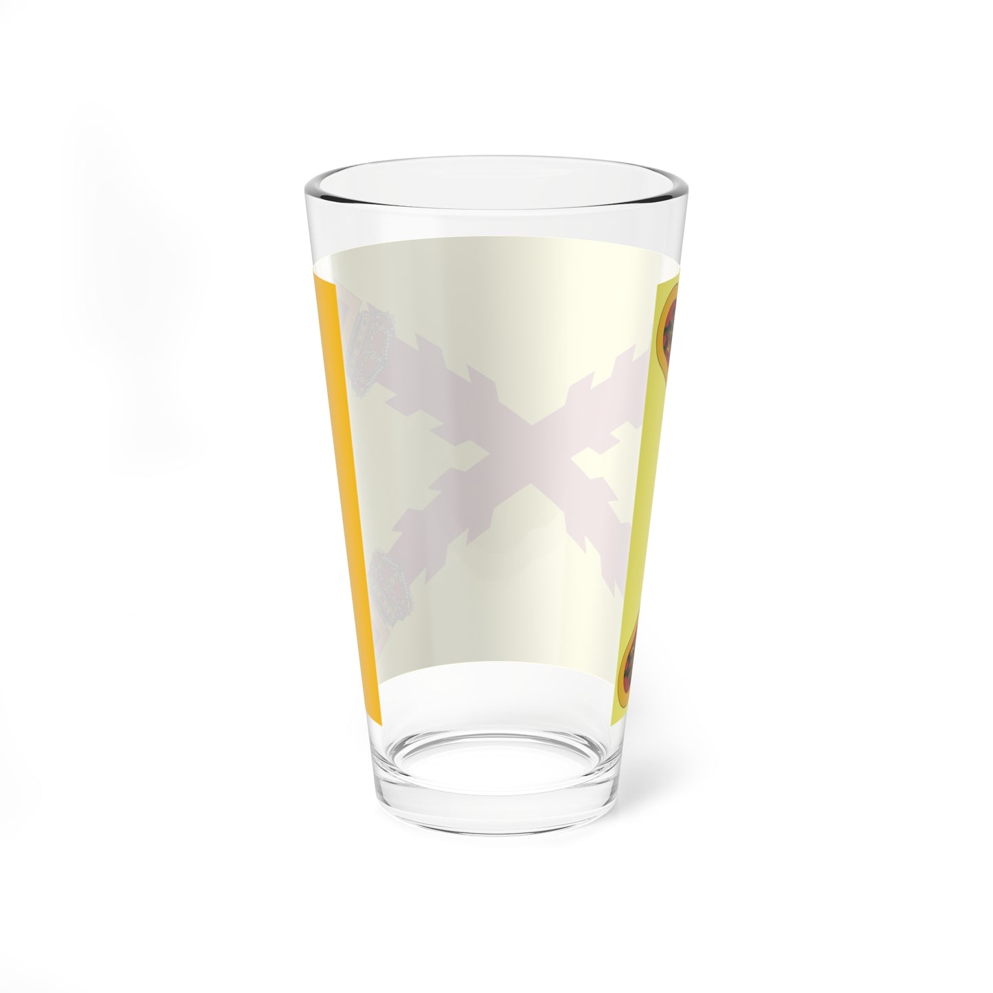 Flag of the Mexican Royalists (Mexico) Pint Glass 16oz