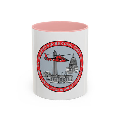 USCG NCR ADF   Nat'l Capital Reg Air Def Fac 2009 (U.S. Coast Guard) Accent Coffee Mug