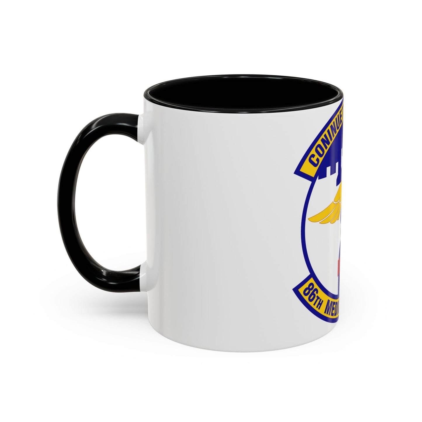 86 Medical Squadron USAFE (U.S. Air Force) Accent Coffee Mug