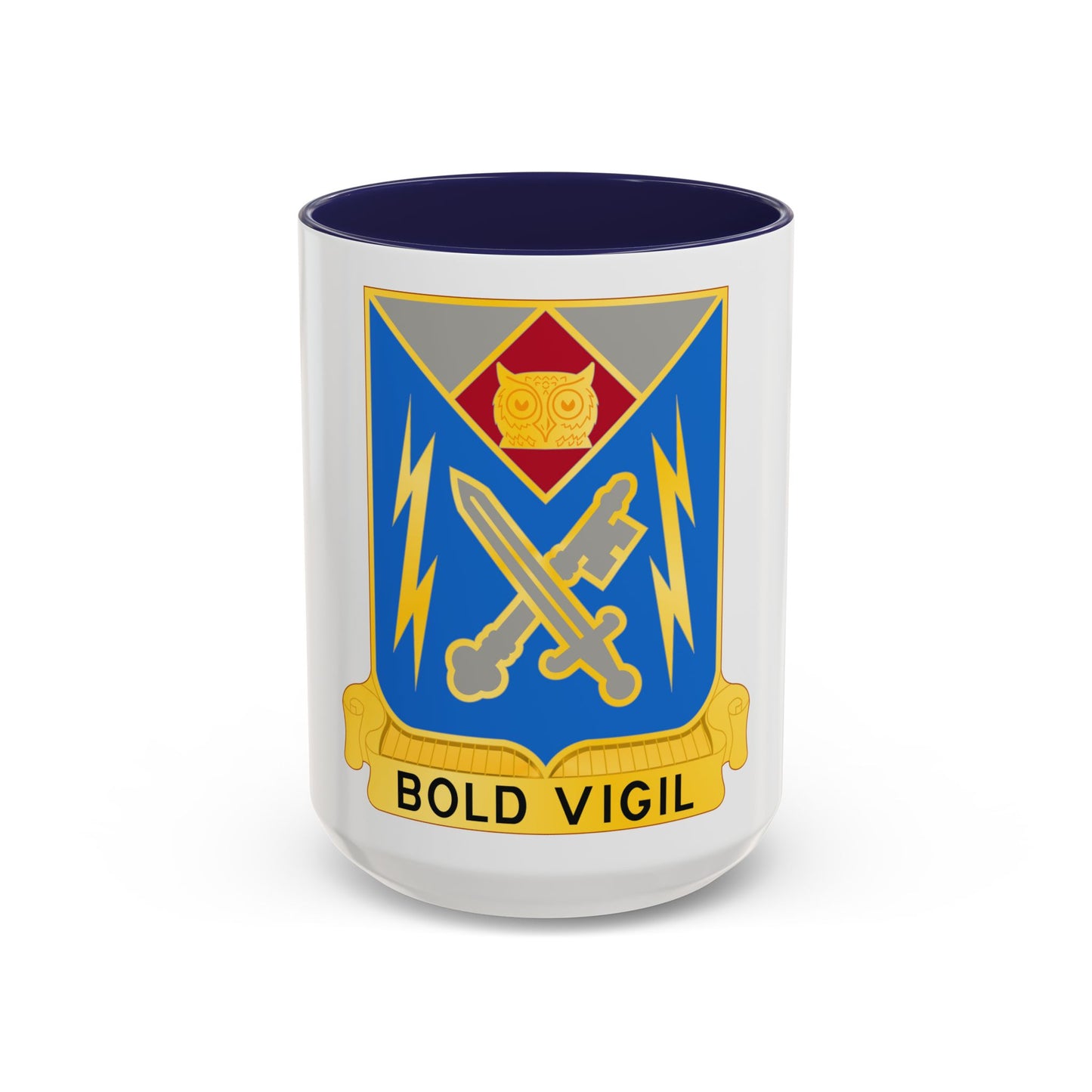 105 Military Intelligence Battalion (U.S. Army) Accent Coffee Mug
