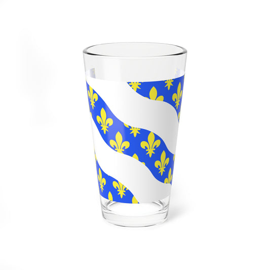Flag of Yvelines France - Pint Glass 16oz