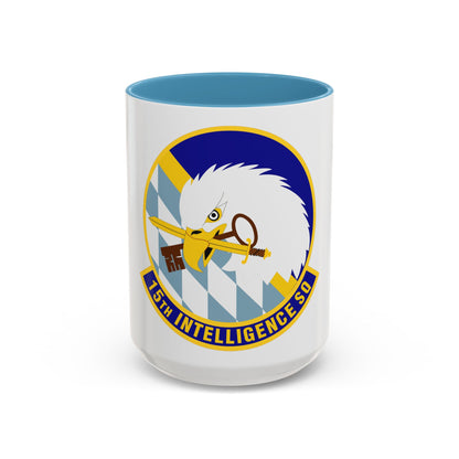 15 Intelligence Squadron ACC (U.S. Air Force) Accent Coffee Mug