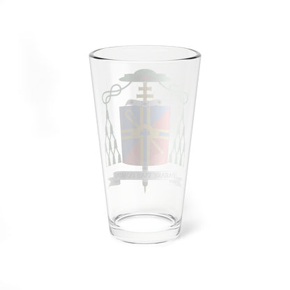 Escudo de Gregório Paixão Neto.arzobispo (Spain) (Coat of Arms) Pint Glass 16oz