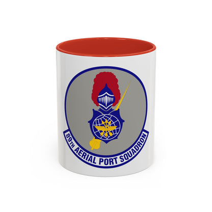 89th Aerial Port Squadron (U.S. Air Force) Accent Coffee Mug