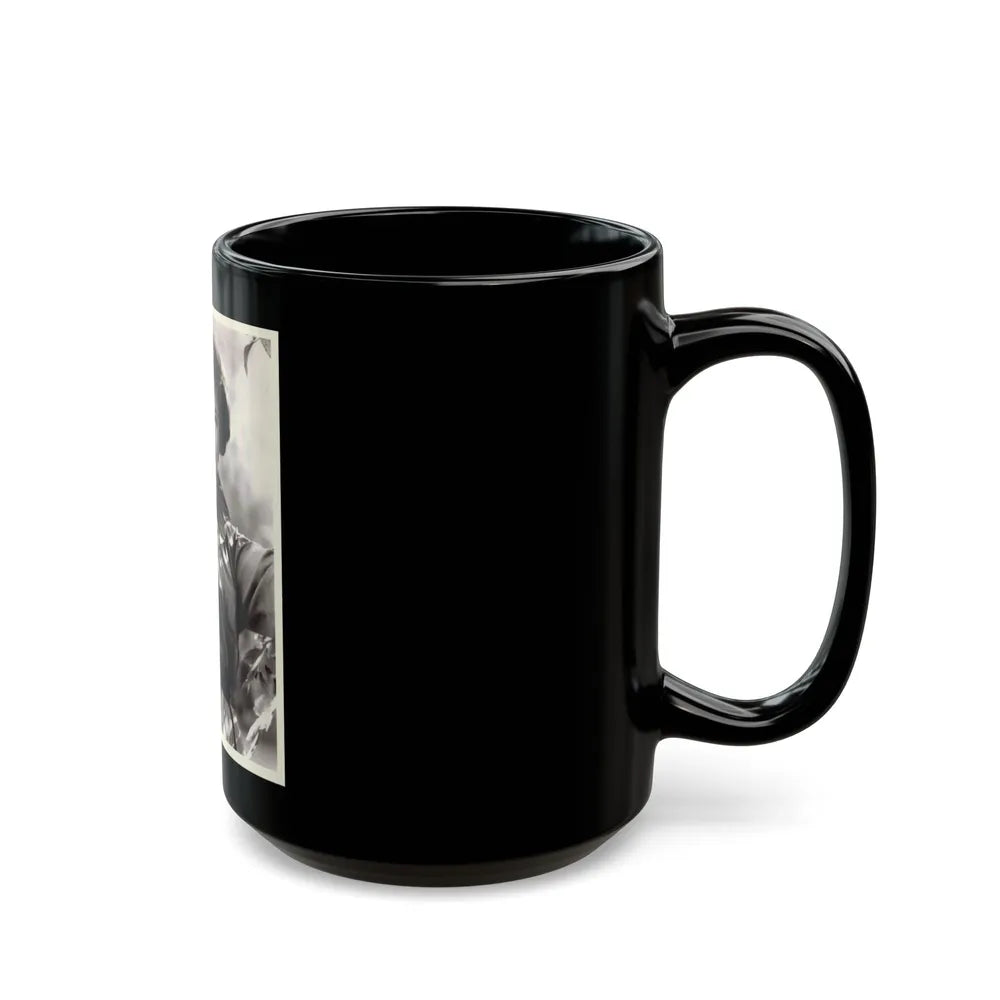 Coleen Gray #84 (Vintage Female Icon) Black Coffee Mug-Go Mug Yourself