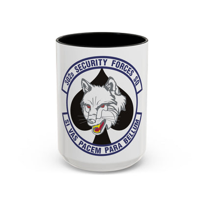302d Security Forces Squadron (U.S. Air Force) Accent Coffee Mug