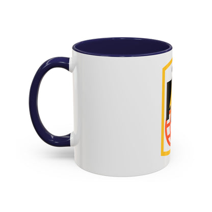 11th Signal Brigade (U.S. Army) Accent Coffee Mug