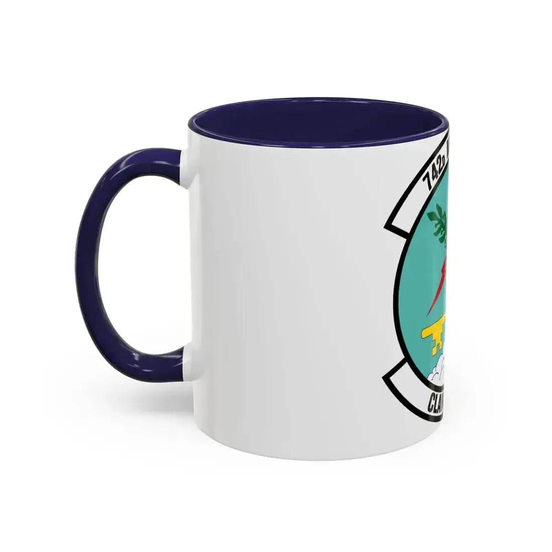 742 Missile Squadron AFGSC (U.S. Air Force) Accent Coffee Mug - Go Mug Yourself