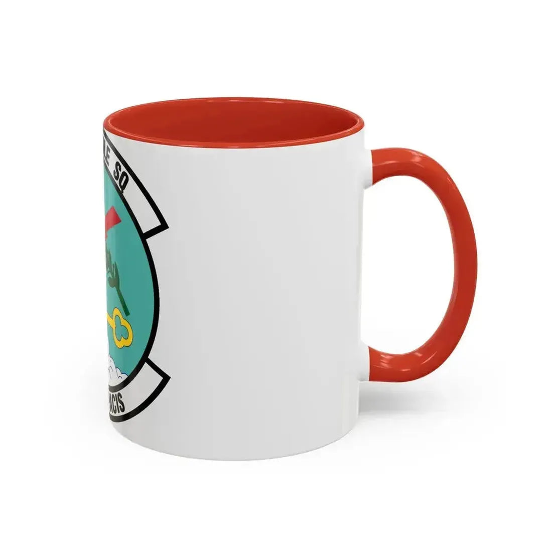 742 Missile Squadron AFGSC (U.S. Air Force) Accent Coffee Mug - Go Mug Yourself
