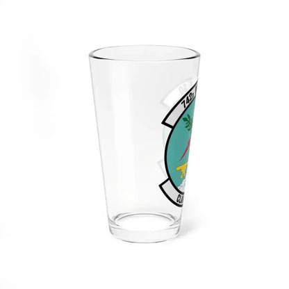 742 Missile Squadron AFGSC (U.S. Air Force) Pint Glass 16oz - Go Mug Yourself