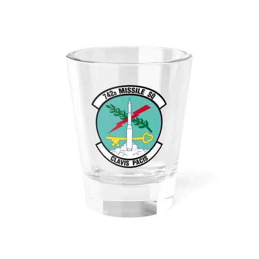 742 Missile Squadron AFGSC (U.S. Air Force) Shot Glass 1.5oz 1.5oz - Go Mug Yourself