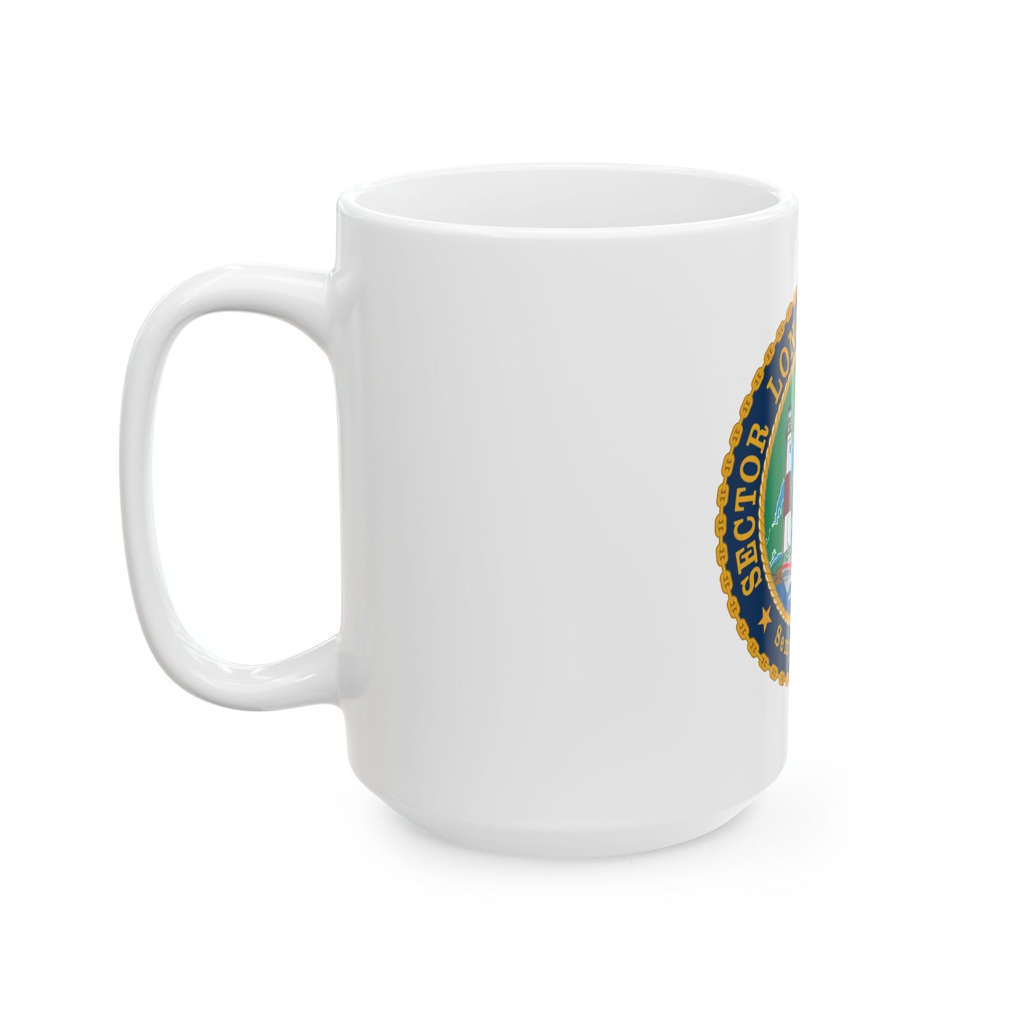 USCG Sector Long Island Sound (U.S. Coast Guard) White Coffee Mug