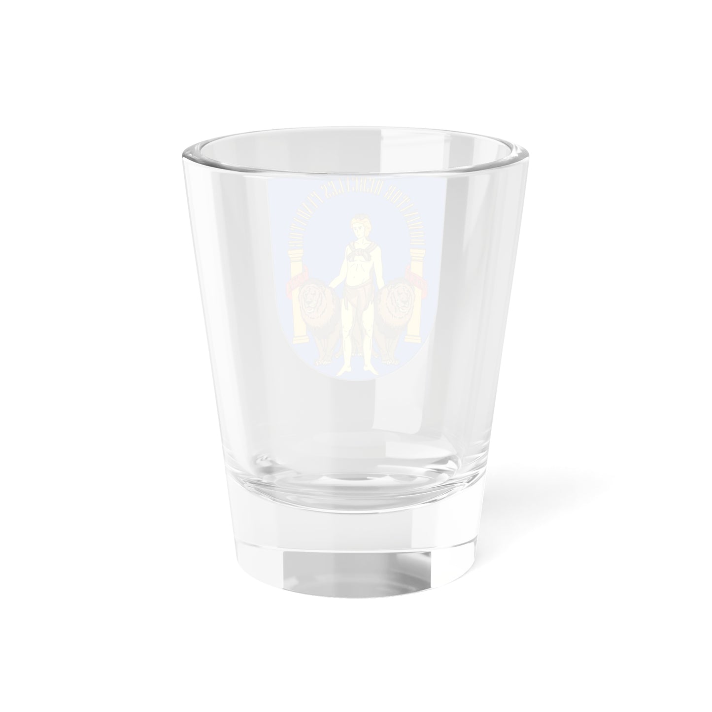 Escudo heráldico de Andalucía (Spain) (Coat of Arms) Shot Glass 1.5oz
