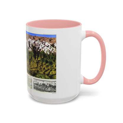 High Himalaya (1988) (Map) Accent Coffee Mug