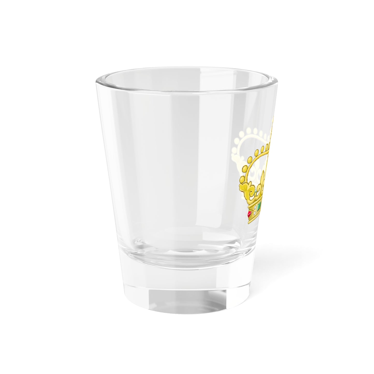 Heraldic Royal Crown of Portugal - Four Arches (Portugal) (Coat of Arms) Shot Glass 1.5oz